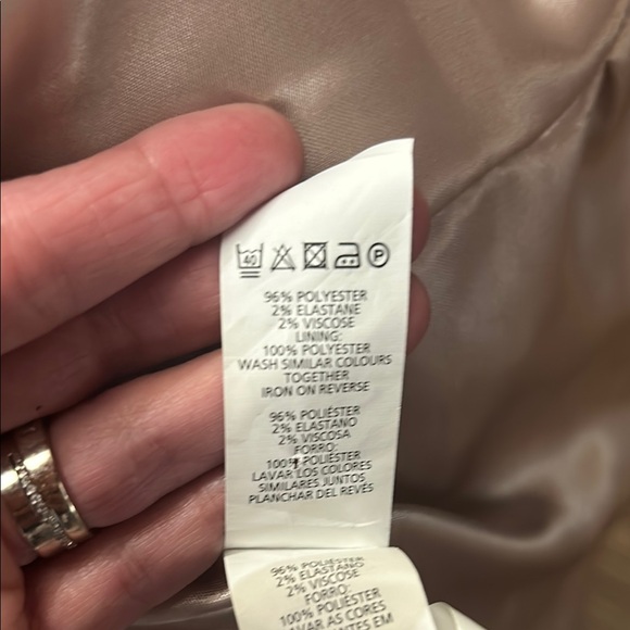 Atmosphere Women's Cream Double-Breasted Pea Coat from the south of France 🇫🇷 - Picture 14 of 14